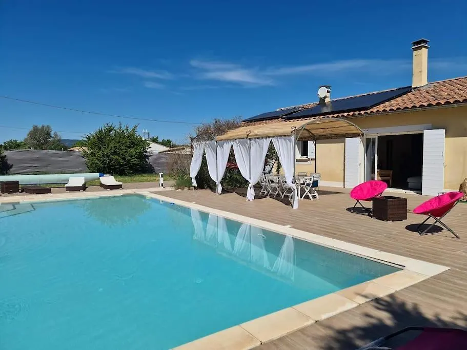 Les Glycines-Piscine A Debordement Villa Rians  Rians (Var)
